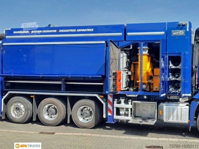 Vacuum tank truck MERCEDES-BENZ 3253 L AROCS 8X4 Saugbagger MTS DINO 12