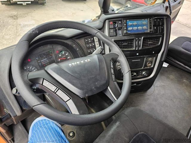 Standartinis vilkikas IVECO 460,Retrader,Standklima, voll durchrep., CNG