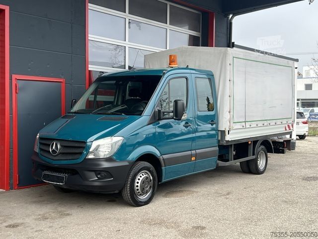 Kombiniran vozilo s ponjavo MERCEDES-BENZ Sprinter 516 CDI MAXI DoKa 6-Sitzer AHK 3,6m P+P