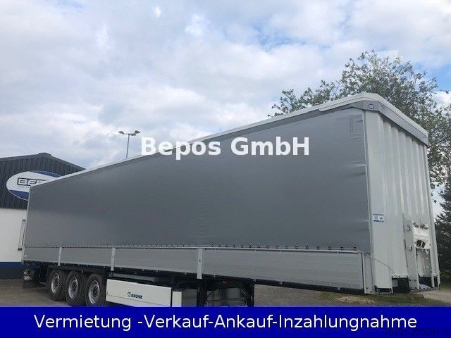 Otvorený náves s plachtou KRONE SD - Profi Liner-PK-SAF-Bordwandsieder-Rungen