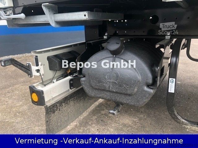 Atvira puspriekabė su tentu KRONE SD - Profi Liner-PK-SAF-Bordwandsieder-Rungen