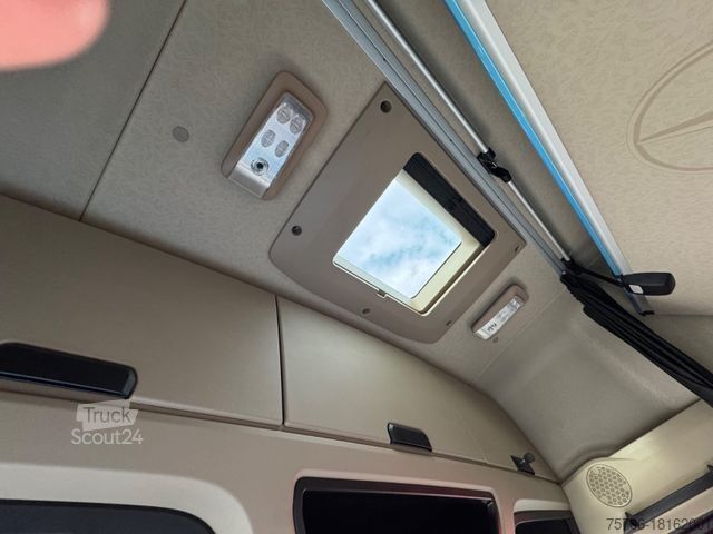 Camión plataforma con toldo MERCEDES-BENZ ACTROS 2545 / GIGA / RETARDER  / LENKACHSE / LBW