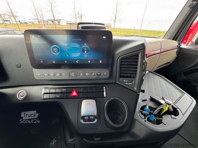 Camión plataforma con toldo MERCEDES-BENZ ACTROS 2545 / GIGA / RETARDER  / LENKACHSE / LBW