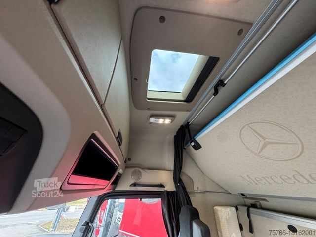 Camión plataforma con toldo MERCEDES-BENZ ACTROS 2545 / GIGA / RETARDER  / LENKACHSE / LBW