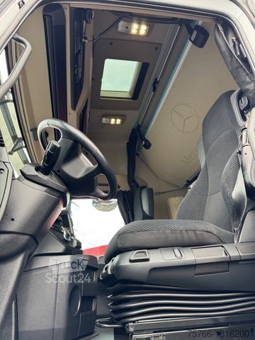 Camión plataforma con toldo MERCEDES-BENZ ACTROS 2545 / GIGA / RETARDER  / LENKACHSE / LBW