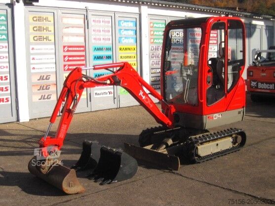 Mini escavatore Neuson WACKER NEUSON 1404 - 3x Löffel, Verstell