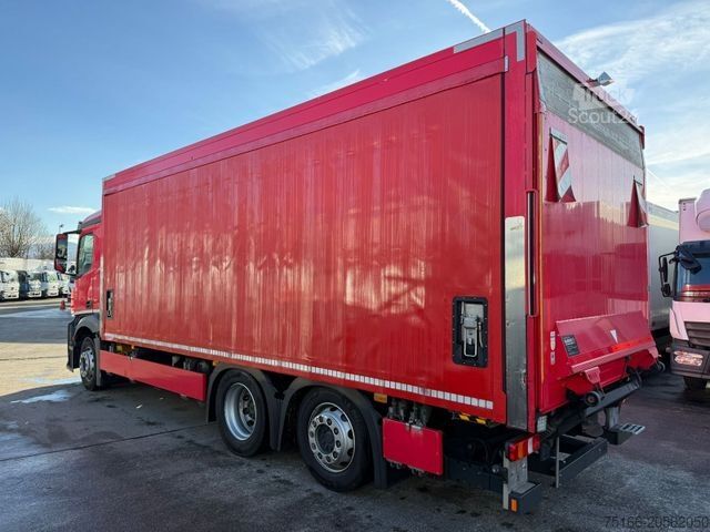 Škatlasti tovornjak MERCEDES-BENZ ANTOS 2540 L Getränke 6,95 m LBW 2 T*AHK*LENK