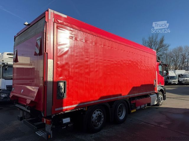 Škatlasti tovornjak MERCEDES-BENZ ANTOS 2540 L Getränke 6,95 m LBW 2 T*AHK*LENK