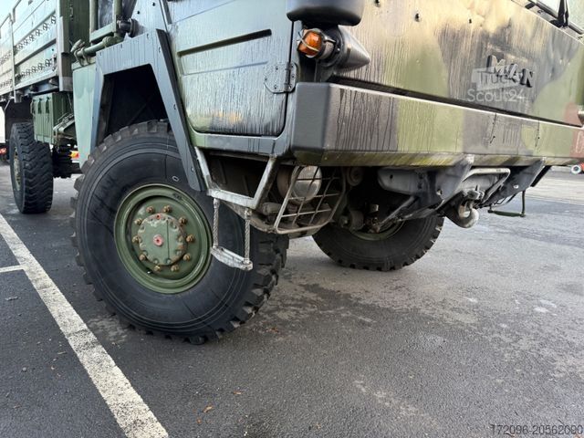 Autocarro con cassone fisso MAN KAT 1 5T MIL GL 4x4 , Pritsche, Allrad, viel neu