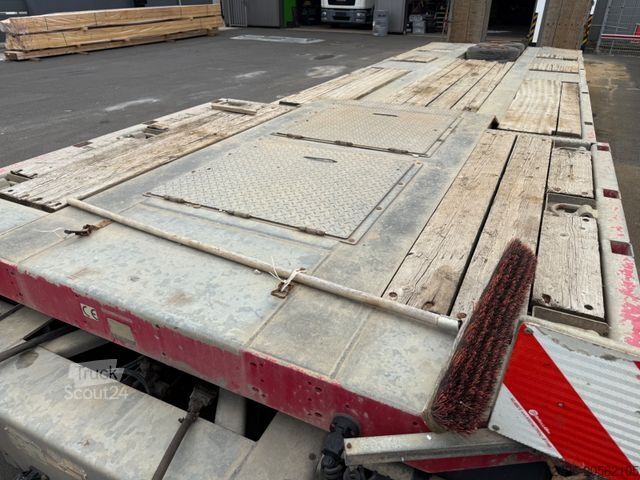 Tieflader Anhänger HUMBAUR 5-Achs Tieflader / Lift- und Lenkachse/ 50 to