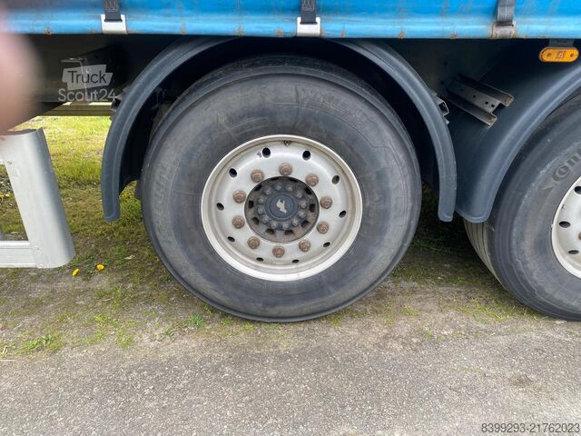 åben sættevogn med presenning Schmitz Cargobull S01