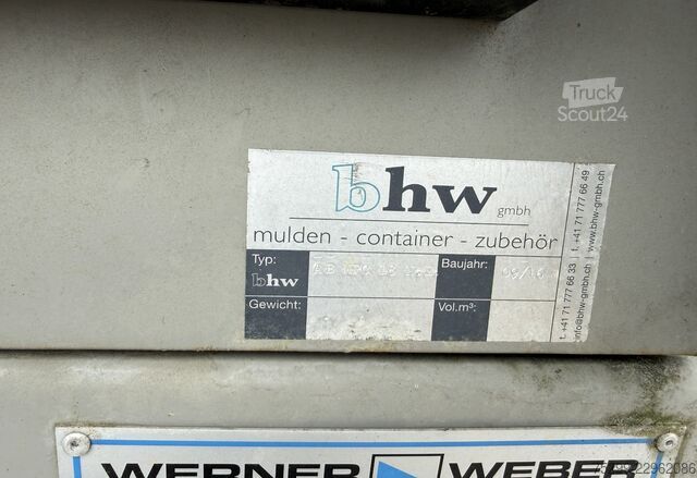 2016 Werner MPC 18 kablio konteinerinė platforma Sonstige Werner MPC 18 Hakenpressmulde