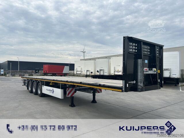 Platformos priekaba Kässbohrer Maxima XS / 2026 / Plateau - Flat Bed / Rongen ...