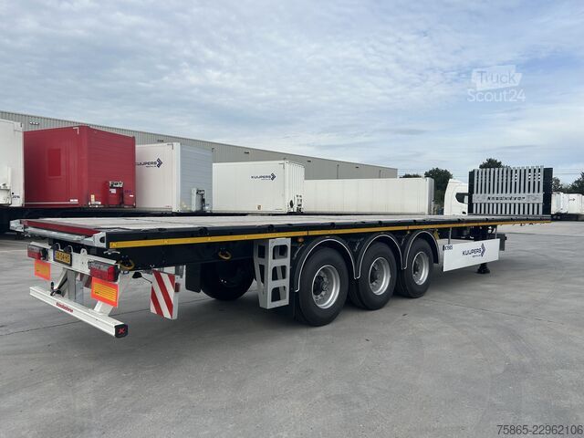 Platformos priekaba Kässbohrer Maxima XS / 2026 / Plateau - Flat Bed / Rongen ...