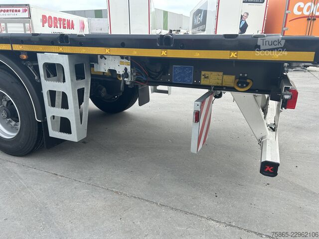Platformos priekaba Kässbohrer Maxima XS / 2026 / Plateau - Flat Bed / Rongen ...