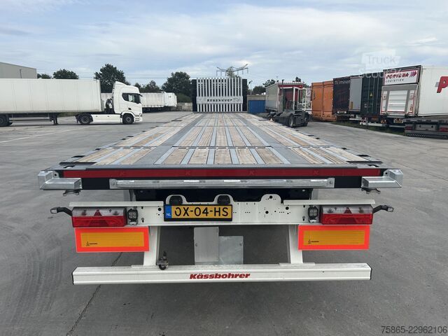 Platformos priekaba Kässbohrer Maxima XS / 2026 / Plateau - Flat Bed / Rongen ...