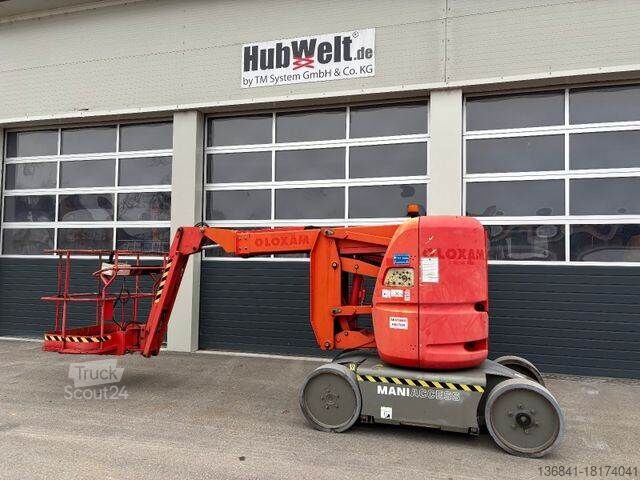 Platformă de lucru telescopică articulată Manitou 120AETJC 12m Gelenk-Teleskop-Bühne *Akkus neu*