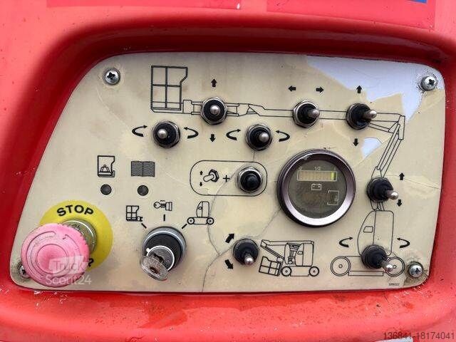 Platformă de lucru telescopică articulată Manitou 120AETJC 12m Gelenk-Teleskop-Bühne *Akkus neu*