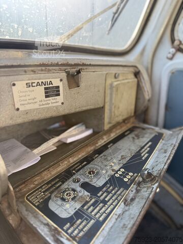 Plateau de chargement Scania 50 L5046 4X2 CLASSIC OLDTIMER OPEN BOX TRUCK