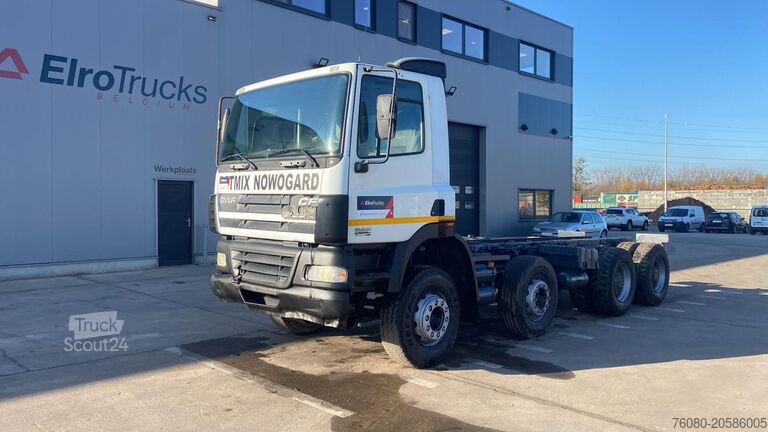 Podwozie z kabiną DAF CF 85.380 (EURO 3 / MANUAL GEARBOX / BOITE MANU...