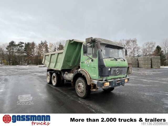 Speciális rendeltetésű teherautó Mercedes-Benz NG 2628 K 6x4, V8, MEILLER Stahlmulde ca. 10³