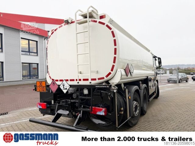 Tankbil MAN TGS 26.440 6x2-4 BL, Lenk-/Liftachse, ADR, Esterer