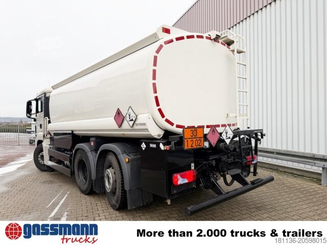 Tankbil MAN TGS 26.440 6x2-4 BL, Lenk-/Liftachse, ADR, Esterer