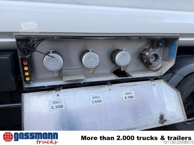 Tanker truck MAN TGS 26.440 6x2-4 BL, Lenk-/Liftachse, ADR, Esterer