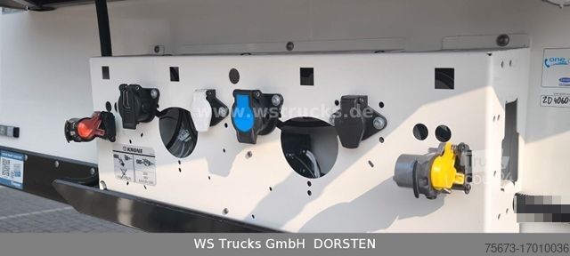 Kühlauflieger KRONE Kühlauflieger Carrier Vector 1550 Rohrbahn