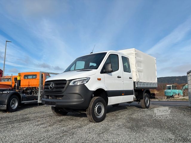Diğerleri MERCEDES-BENZ Sprinter 319 CDI 4x4 Pritsche Plane Klima AHK LE