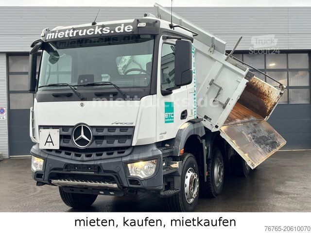 Dreiseitenkipper LKW MERCEDES-BENZ 4143 K Meiller Bordmatik Mietkauf möglich