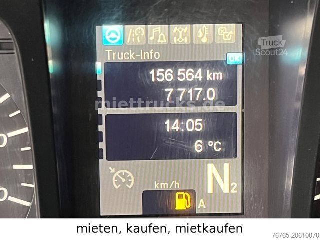 Camion-benne tricar MERCEDES-BENZ 4143 K Meiller Bordmatik Mietkauf möglich