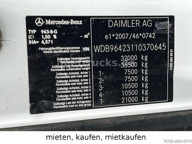 Dreiseitenkipper LKW MERCEDES-BENZ 4143 K Meiller Bordmatik Mietkauf möglich