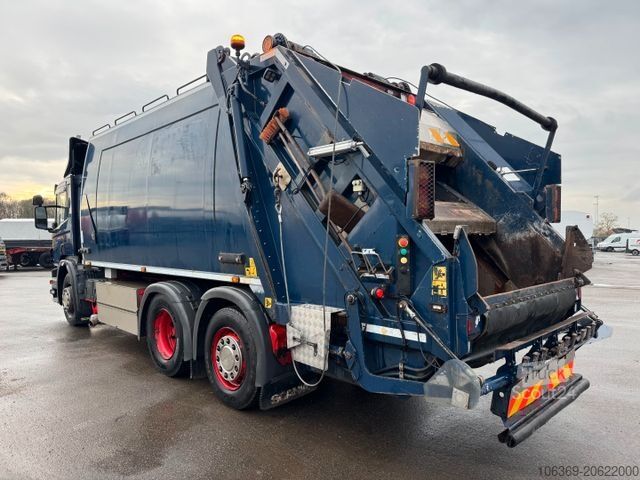 Szemetesautó SCANIA P320 6x2*4 Euro 6 NTM 21 m3