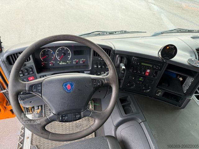 Vákuumtartályos teherautó SCANIA P380 8x2*6 Hvidtved Larsen Flexline 414