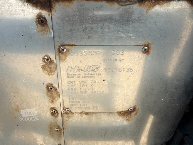 Вакуумний автоцистерна SCANIA P380 8x2*6 Hvidtved Larsen Flexline 414