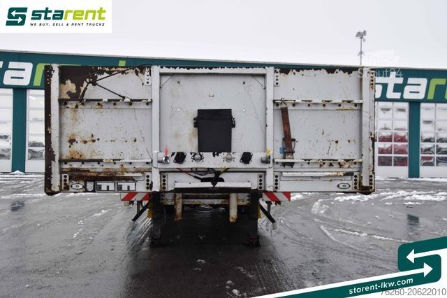 Semirimorchio ribassato MÖSLEIN Trailer Tieflader BPW Achsen  TÜV 08/26