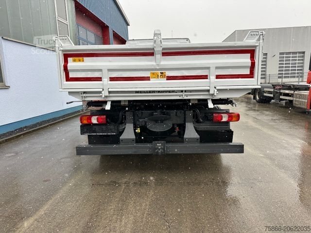 Camion-benne tricar MERCEDES-BENZ 1223 K Atego3 Meiller 3 Seiten 2xAHK 3 Sitzer