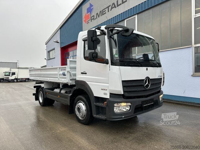 Sklápěcí vůz MERCEDES-BENZ 1223 K Atego3 Meiller 3 Seiten 2xAHK 3 Sitzer