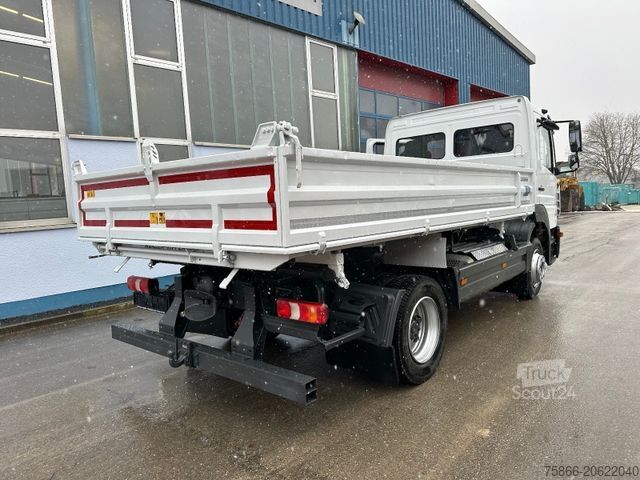 Camion benne MERCEDES-BENZ 1223 K Atego3 Meiller 3 Seiten 2xAHK 3 Sitzer