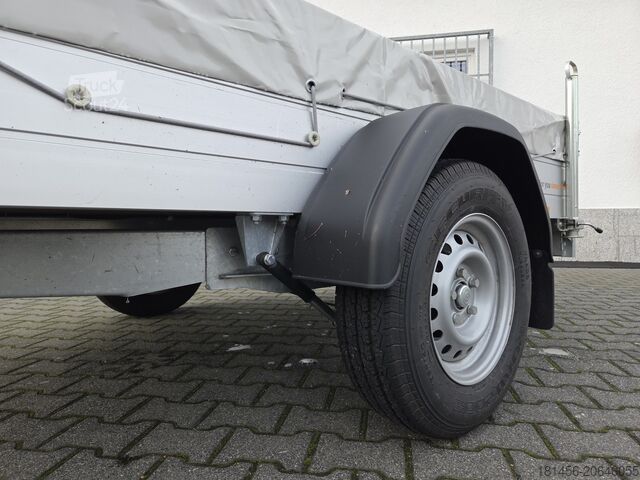 Araba römorku Saris Tieflader 251x153cm Flachplane gebraucht