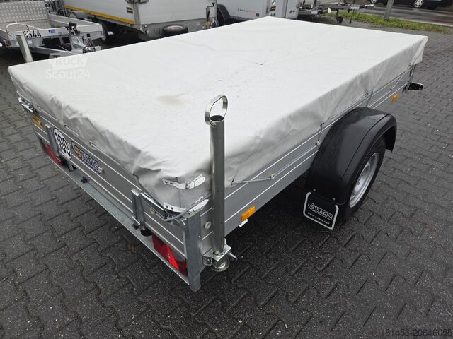 Araba römorku Saris Tieflader 251x153cm Flachplane gebraucht