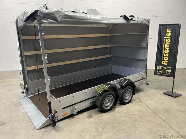Низкорамный прицеп Vezeko Husky FB 27.35 Plane Absenker