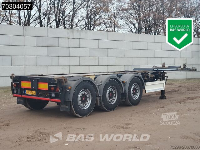 Containertransport Renders 800 3 axles TUV 10/26 Multi 45'ft Lifting Axle