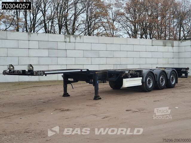 Containertransport Renders 800 3 axles TUV 10/26 Multi 45'ft Lifting Axle