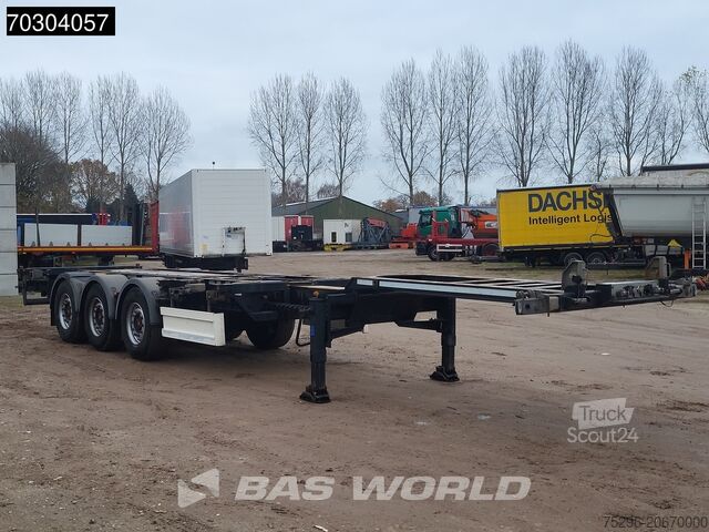 Containertransport Renders 800 3 axles TUV 10/26 Multi 45'ft Lifting Axle