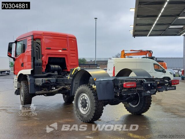 Chassi med hytt MAN TGM 18.250 4X4 NEW 4x4 Steel suspension Automat...