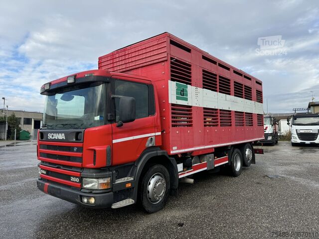 Avtagbar djurtransportlåda SCANIA 94 D 260 3 ASSI 6X2 TRASPORTO ANIMALI