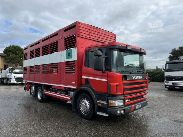 Avtagbar djurtransportlåda SCANIA 94 D 260 3 ASSI 6X2 TRASPORTO ANIMALI