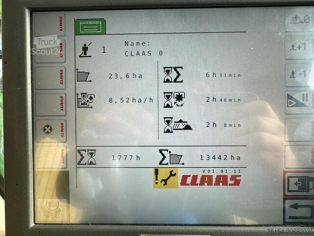 Rastrillo henificador CLAAS Liner 4000